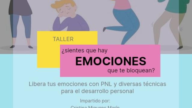 Cartel Taller Libera Emociones