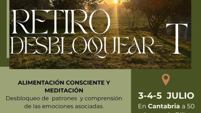 Imagen de cartel del retiro DESBLOQUEAR-T